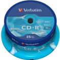 Verbatim CD-R 90 min High Capacity 25stuks