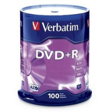 Verbatim DVD+R 100Stuks