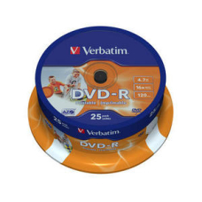 Verbatim DVD-R Printable 25Stuks