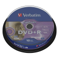 Verbatim DVD+R Lightscribe 10stuks
