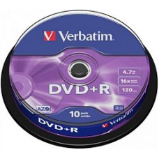 Verbatim DVD+R 10Stuks