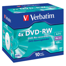 Verbatim DVD+RW 10stuks