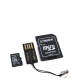 Kingston MicroSD -> USB en SDHC 16GB Class 10